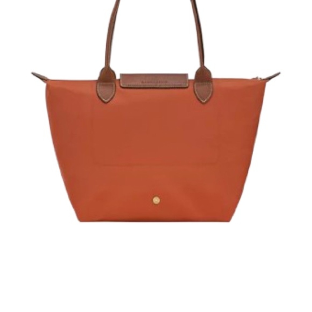 Longchamp Le Pliage Original Medium Nylon Tote Bag Brick - Picture 3 of 13